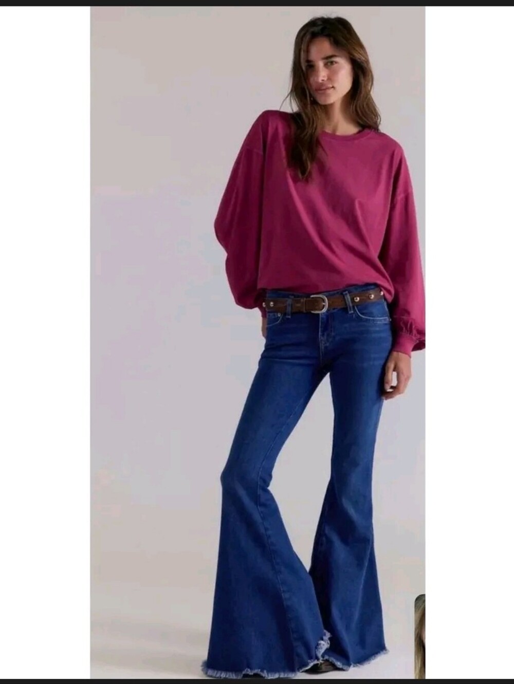 Free People We The Free Emre Flare Jeans Sz 32